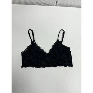 Woman’s Sexy/Comfy Black Bralette S 🩶